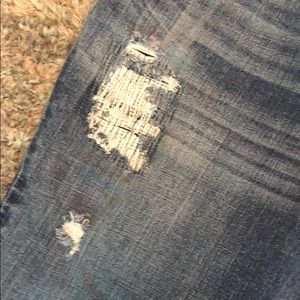 Isabel Maternity by Ingrid & Isabel Jeans - Cropped Distressed Denim Maternity Jegging Isabel Maternity by Ingrid & Isabel Jeans - Cropped Distressed Denim Maternity Jegging